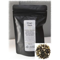 Ginger Peach Black Tea - Tigz TEA HUT in Creston BC